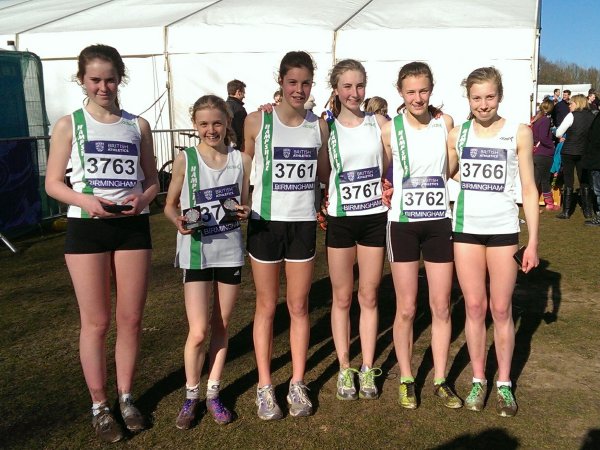 Under 15 Girls' - UK Silver medallists